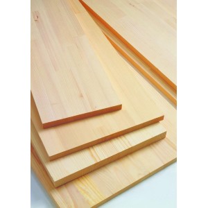 TAVOLA MENSOLA ABETE LAMELLARE LEVIGATO CM. 150X50X1,8 TAVOLE LAMELLARI