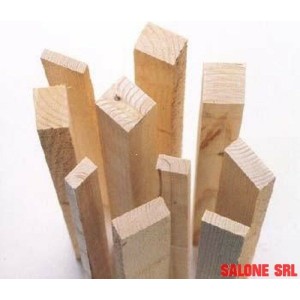 LISTELLO IN ABETE LEVIGATO 4PZ. MM.40X40X200H LISTELLI