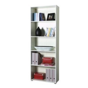 KIT MOBILE LIBRERIA 4 RIPIANI 70X30X197H COLORE BIANCO