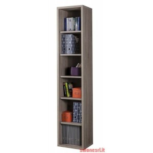 UFFICIO LINEA DISEGNO KIT LIBRERIA 6 VANI 35,5X44X217H