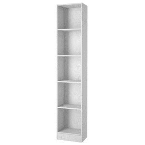 KIT LIBRERIA CM.40X26X203H LAMINATO BIANCO
