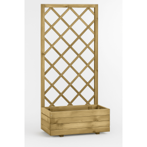 Fioriera in legno 70x35xh140 cm " ECOFLORA "