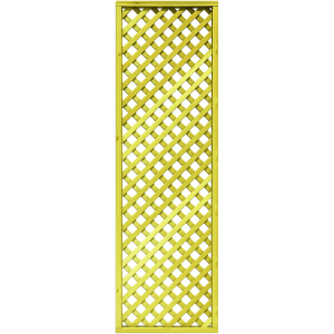 Pannello grigliato frangivista 60xh180 cm in legno di pino impregnato