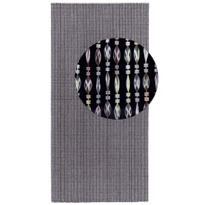TENDA MOSCHIERA A CORALLO CM.125X240 CRISTALLO AMBRA  ZANZARIERA ANTI MOSCHE