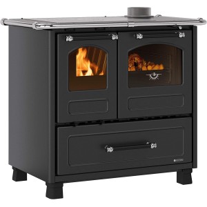 NORDICA Cucina a Legna Family 4,5 Dx Potenza Termica 9 kW 258 m3 Nero Antracite