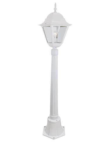 LAMPIONE NEW YORK BIANCO CM.110 ALLUMINIO 1 LUCE 60W