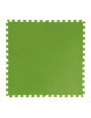 TAPPETO SOTTOPISCINA POLIETILENE VERDE BESTWAY 58636 78x78 CM CONFEZIONE DA 9PZ