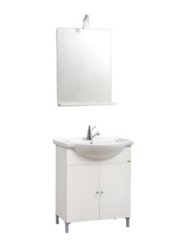 MOBILE BAGNO DESY CM.58 COMPLETO COLORE BIANCO