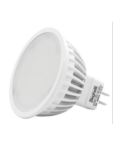 LAMPADA 10PZ BEGHELLI LED 56033 MR16 - 12V W4,0 CALDA 3000K LAMPADINA