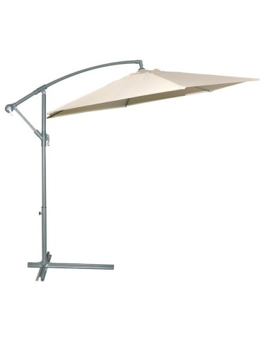 OMBRELLONE DECENTRATO IN ALLUMINIO BEIGE D.300 ARREDO ESTERNO