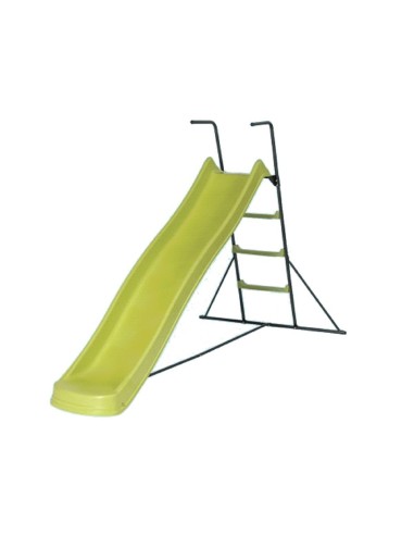SCIVOLO PER BAMBINI ACCIAIO E POLIPROPILENE 240X120X119H ARREDO GIOCO GIARDINO