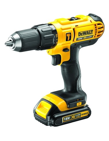 DEWALT TRAPANO 2 BATTERIE LITIO 18VP-1,3AH DCD776C2