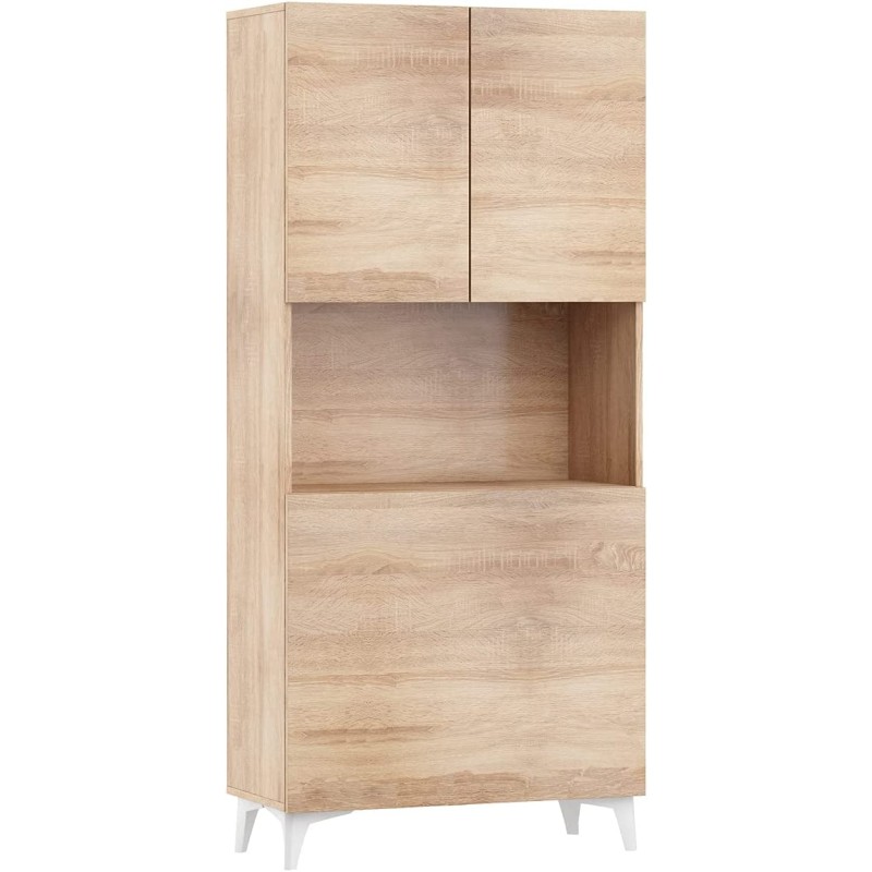 MOBILE SCRIVANIA COMPUTER LIBRERIA MEGAN H175x80x36cm ROVERE MOBILE SCRIVANIA COMPUTER LIBRERIA MEGAN H175x80x36cm ROVERE