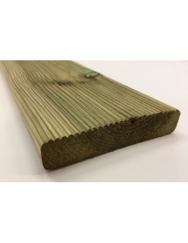 Tavole in massello di pino legno IMPREGNATE per pavimenti sez. cm. 1,9x9  lungh. Cm. 240 pezzi: 10