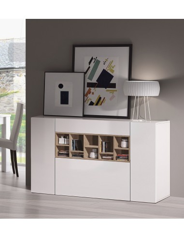 KIT MOBILE CREDENZA 3Ante + 1Cassetto  'DECO' CM.150X42X91H