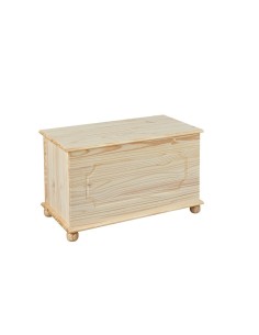 CASSAPANCA CONTENITORE EMEL 89x47x53H CM PINO MASSELLO NATURALE