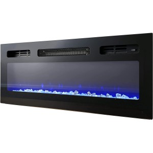 MOBILE TV CON CAMINETTO ELETTRICO GRANERO INCORPORATO cm200x35x57 QUERCIA