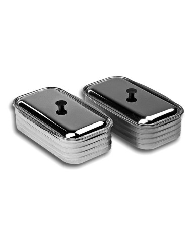 SET VASCA INOX + MESTOLO X CUCINA NORDICA ROMANTICA 3 1/2