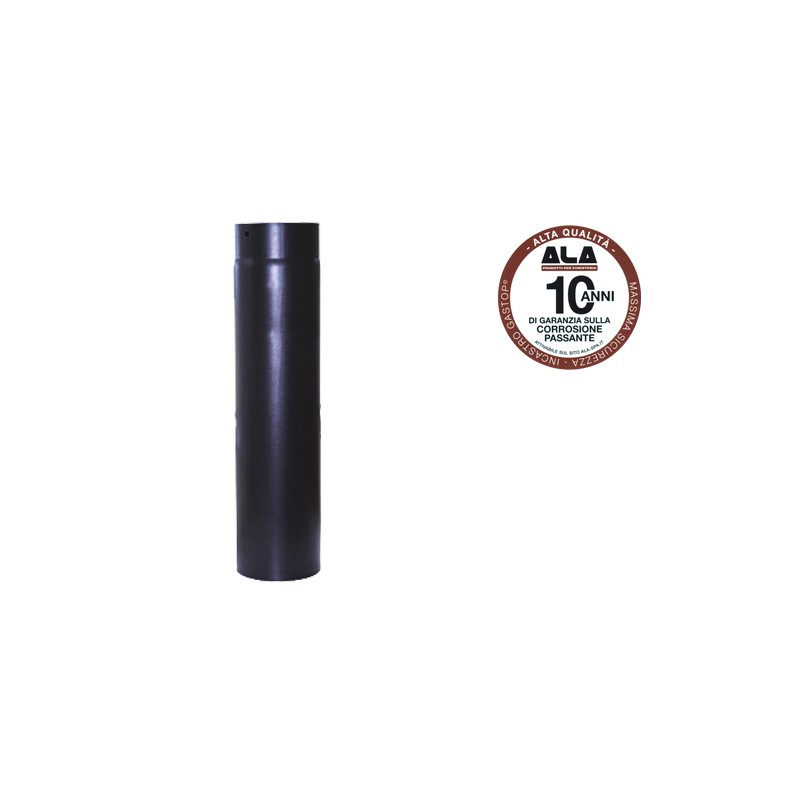 TUBO PER STUFA SMALTATO IN ACCIAIO PESANTE ALA TOP NERO 13X50 TUBO PER STUFA SMALTATO IN ACCIAIO PESANTE ALA TOP NERO 13X50