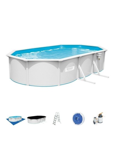 BESTWAY PISCINA ACCIAIO FUORI TERRA  BESTWAY 56369 HYDRIUM 610X360X120H COMPLETA