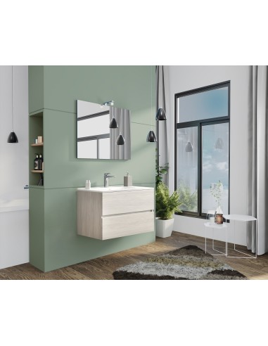 Mobile bagno New Splash cm.80 rovere fumo