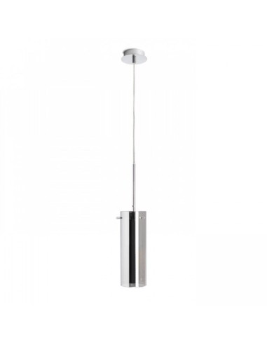 Lampadario Lampada SANSSOUCI I a sospensione vetro cromato 230V E27 42W