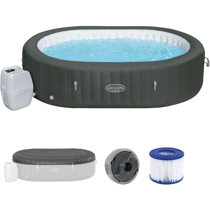 IDROMASSAGGIO GONFIABILE PISCINA SPA LAY-Z MAURITIUS BESTWAY-60067 IDROMASSAGGIO GONFIABILE PISCINA SPA LAY-Z MAURITIUS BESTWAY-60067