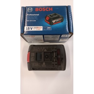 Bosch Batteria 5.0 Ah 18V GBA Li-Ion professionale 1600A002U5