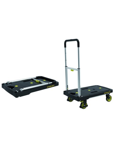 CARRELLO CON PIANALE RICHIUDIBILE PORTATA 135KG STANLEY PC506