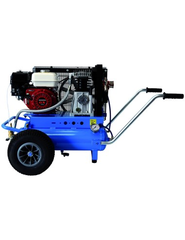 MOTOCOMPRESSORE CON MOTORE HONDA 5,5 HP/4T AIRPOWER FORZA7 TWIN