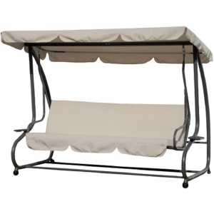 DONDOLO 3 POSTI SOFA CON FUNZIONE LETTO CM.230X120X170H ALTALENA