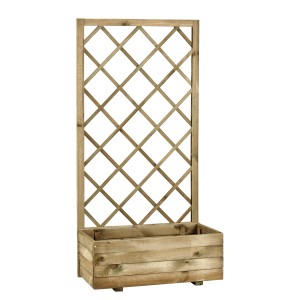MINI FIORIERA IN LEGNO ECOFLORA 1 dim. 70x35x140h CM