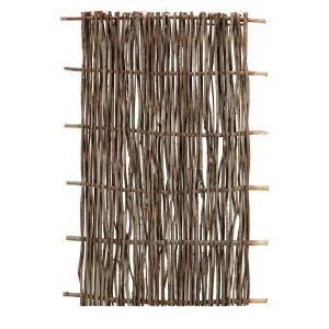 PANNELLO GRIGLIATO FRANGIVISTA  IN LEGNO DI NOCCIOLO 90x180 CM