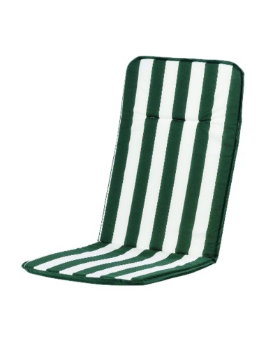 CUSCINIO ACTION BIANOC E VERDE SCHIENALE ALTO 116x48xH2,5 cm