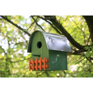 NIDO IN LEGNO PER UCCELLINI HOLLY FSC dim. 16x20xh20 CM