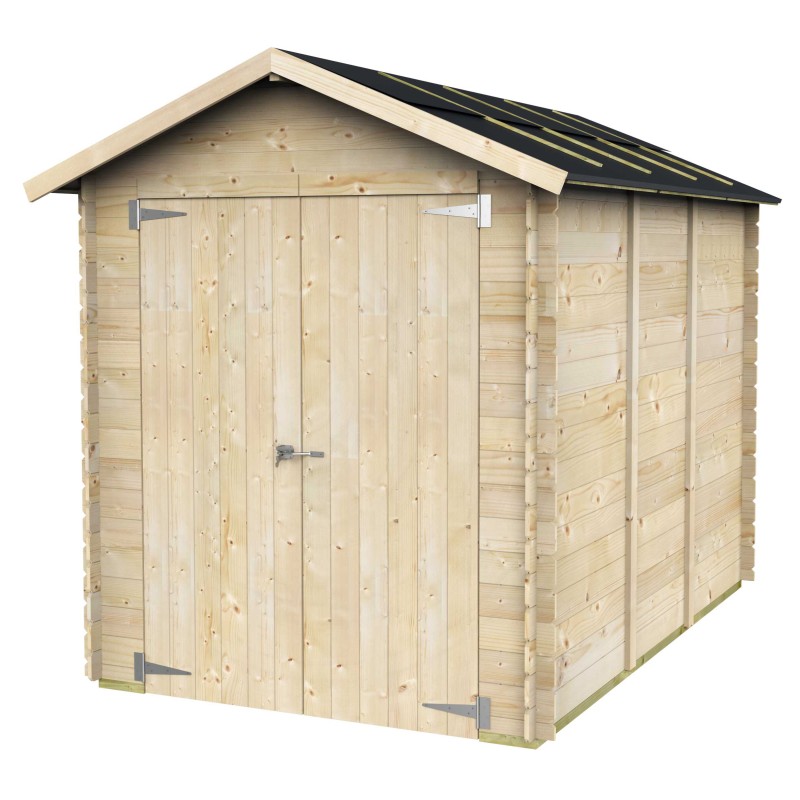 CASETTA DI LEGNO FIAMMA BH16 dim. 178X273 cm PORTA DOPPIA CIECA CASETTA DI LEGNO FIAMMA BH16 dim. 178X273 cm PORTA DOPPIA CIECA