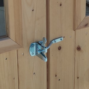 CASETTA DI LEGNO FIAMMA BH16 dim. 178X273 cm PORTA DOPPIA CIECA