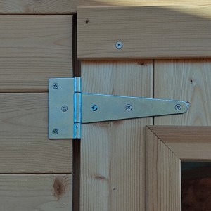 CASETTA DI LEGNO FIAMMA BH16 dim. 178X273 cm PORTA DOPPIA CIECA