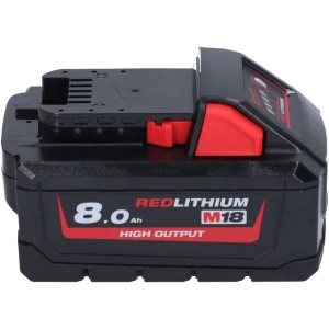 Milwaukee Batteria da 8.0Ah 18V M18 agli Ioni di Litio mod. 4932471070 M18HB8