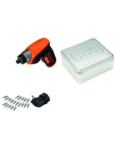 AVVITATORE SVITAVVITA B+D 3,6V CON BATTERIA A LITIO + SCATOLA, CARICATORE E 20 INSERTI