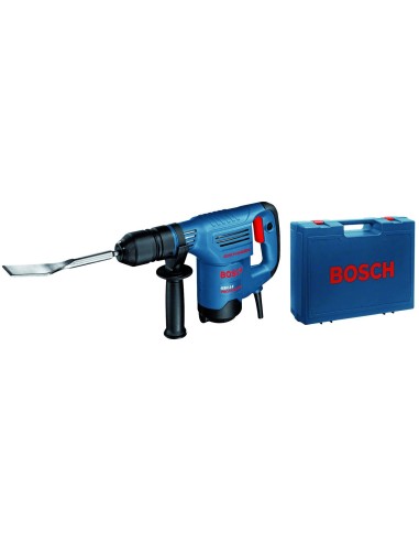 MARTELLO DEMOLITORE ATTACCO SDS-PLUS BOSCH 650W GSH 3 E + VALIGETTA E ACCESSORI