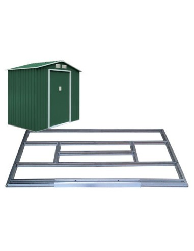 KIT FONDAZIONI FONDAMENTA ZINCATE PER GARDEN COTTAGE METALGREEN L.213