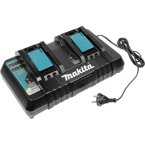 Makita Caricatore veloce per 2 batterie contemporaneamente 220V DC18RD