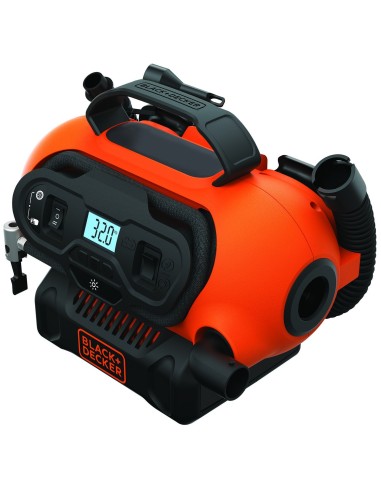 COMPRESSORE B&D PORTATILE COMPATTO E MANEGGEVOLE 18V BDCINF 18N