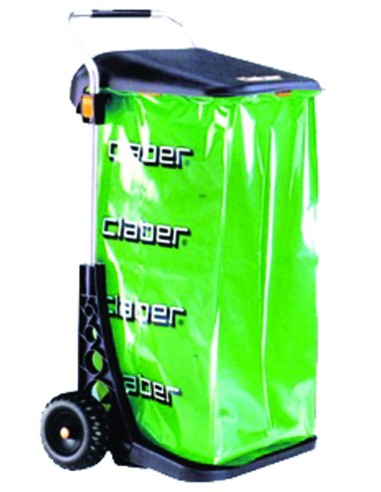 CARRELLO RACCOGLITUTTO BIDONE SPAZZATURA CARRY ECO COMPRESO DI SACCO RACCOGLIRIFIUTI -8934