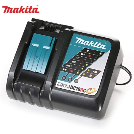 Makita DC18RC Caricabatteria caricatore rapido Li-ion 7,2V - 18V originale