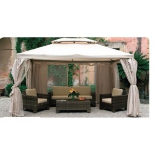 RICAMBIO SET 4 TELI LATERALI PER GAZEBO SAHARA MT.3X4