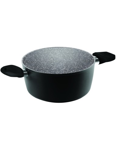 CASSERUOLA 2 MANICI AETERNUM BLACK PEARL D.20 ADATTA PER PIANO AD INDUZIONE