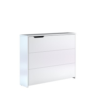 Lenart scrivania richiudibile Off. Concept cm115x27-136x93H destra Bianco opaco