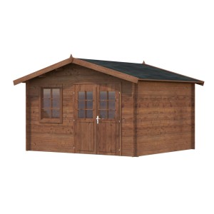 Casetta in legno impregnato DOROTHY cm. 380x337 CON PAVIMENTO